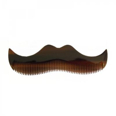 Morgan's Moustache Comb - Amber